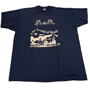 Vintage 1993 The Sound of Music T Shirt XL Single Stitch Theater Musical Tee